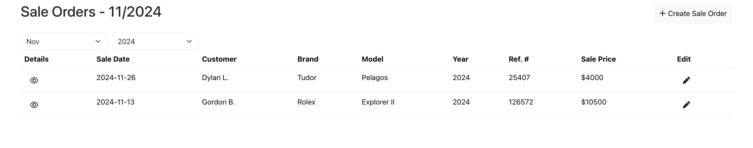 Sales Page